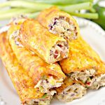 SUMMER PARTY APPETIZERS - SOUTHWEST CREAM CHEESE WRAPS - LIGHT MEAL