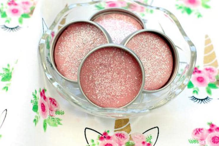 DIY Lip Gloss – Unicorn Lip Gloss Idea {Easy} Glitter Fruity Pebbles Lip Balm Recipe – How To Make Lip Gloss