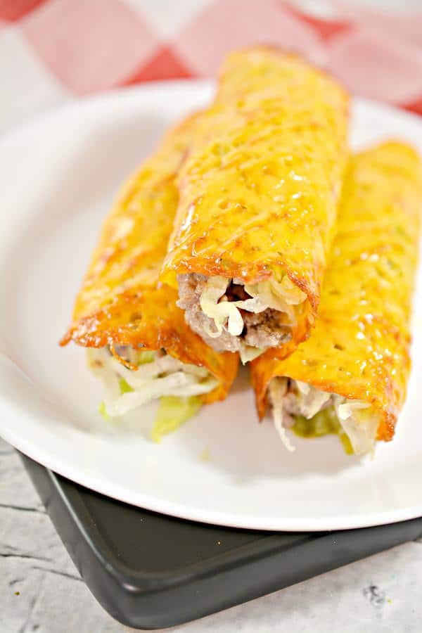 Keto Low Carb Big Mac Wraps – Ketogenic Diet Recipe Ground Beef Big Mac Sauce Roll Ups – Appetizers – Side Dish – Lunch – Dinner – Completely Keto Friendly & Beginner