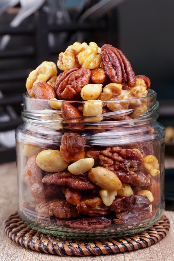 Keto Trail Mix – BEST Low Carb Keto Candied Cajun Trail Mix Recipe – Easy – Snacks – Appetizers – On The Go - Keto Friendly & Beginner