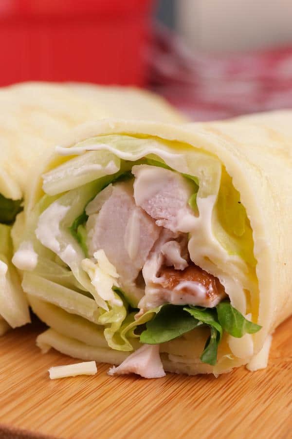 Keto Low Carb Chicken Ranch Wraps – Ketogenic Diet Recipe Roll Ups – Appetizers – Side Dish – Lunch – Dinner – Completely Keto Friendly & Beginner