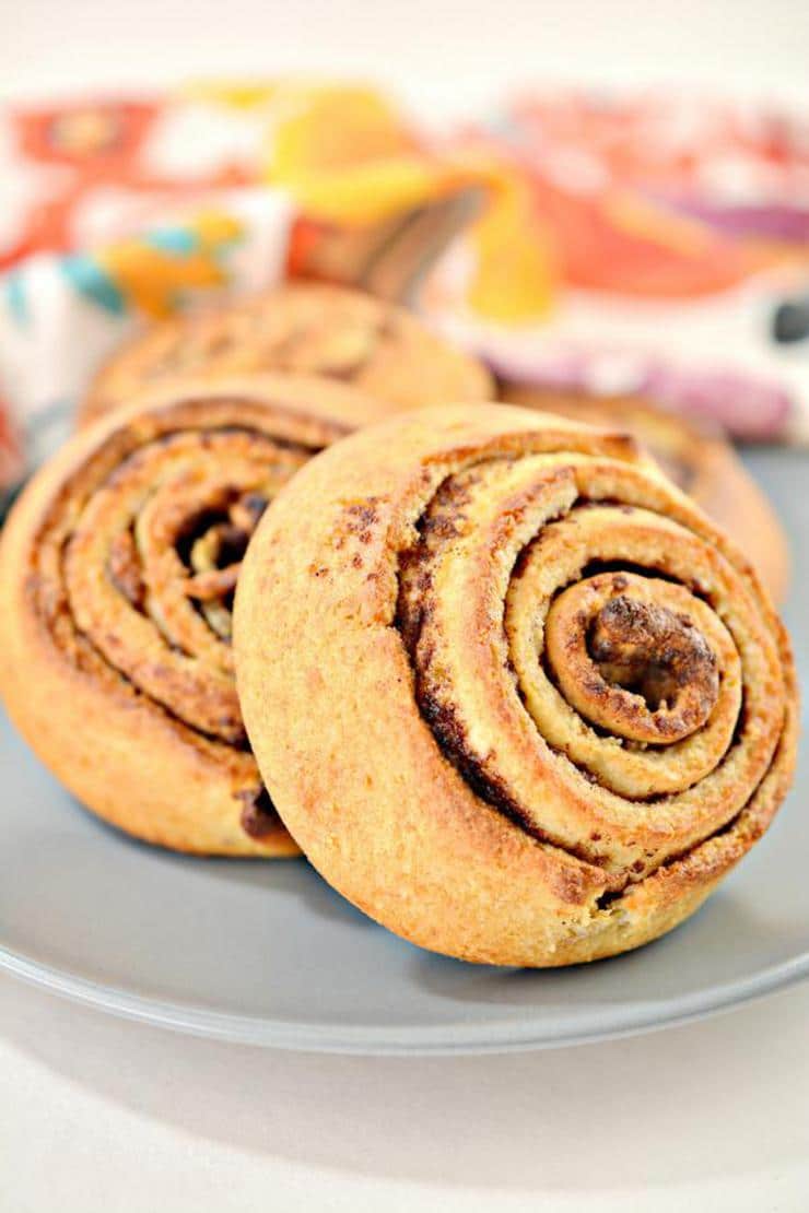 Keto Cinnamon Rolls - Super Yummy Low Carb Copycat Starbucks Morning Buns Recipe For Ketogenic Diet - Gluten Free