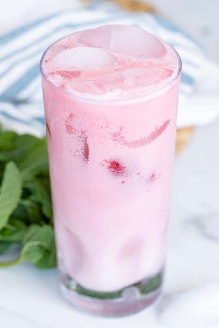 how to order keto friendly pink drink
