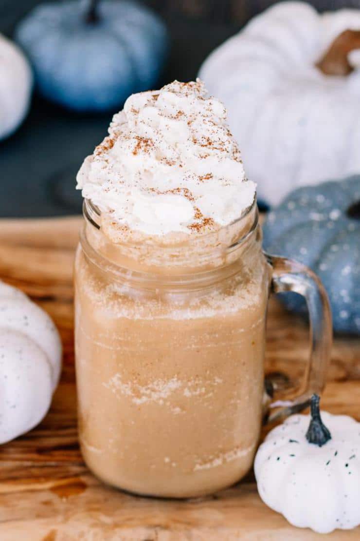 Keto Coffee! Low Carb Pumpkin Spice Frappuccino Coffee Idea – Quick & Easy Ketogenic Diet Recipe – Keto Friendly – How To Make Copycat Starbucks Coffee