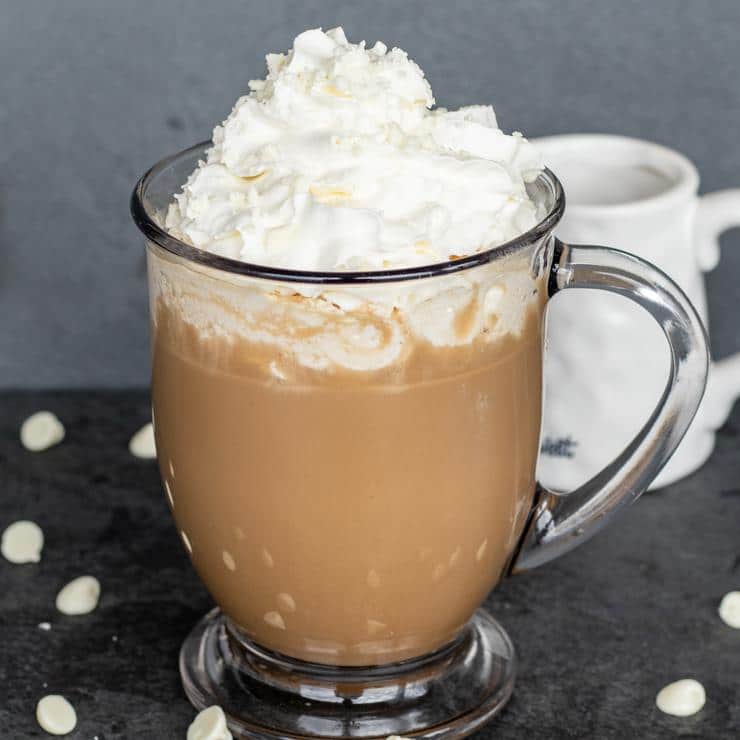 Keto Coffee! Low Carb White Chocolate Mocha Coffee Idea – Quick & Easy Ketogenic Diet Recipe – Keto Friendly – How To Make Copycat Starbucks Coffee
