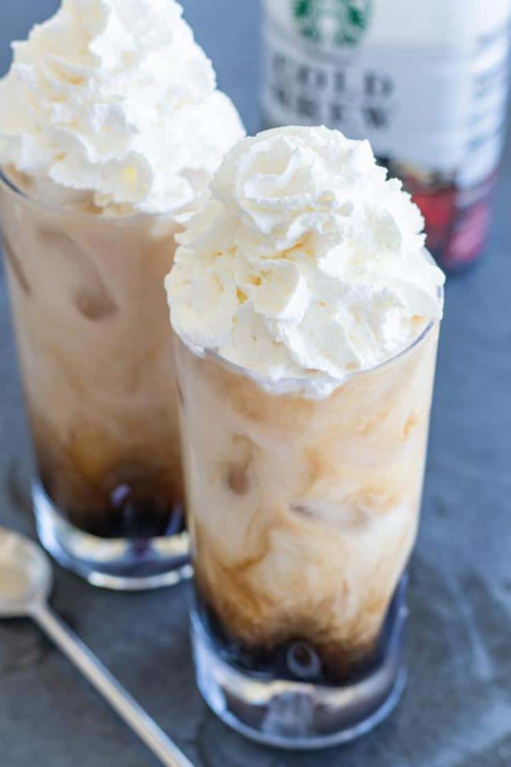 Keto Iced Coffee! Low Carb Iced Caramel Latte Coffee Idea – Quick & Easy Ketogenic Diet Recipe – Keto Friendly – How To Make Iced Coffee