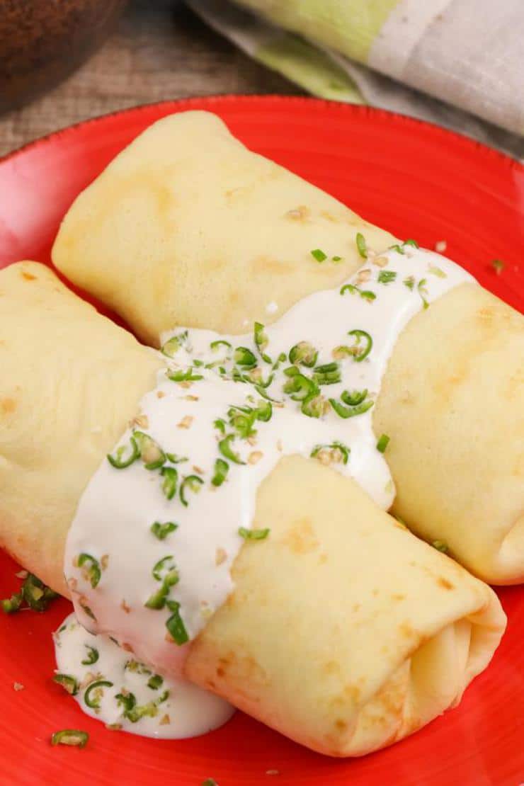 Keto Burrito! BEST Low Carb Keto Jalapeno Popper Burrito Wraps – Chicken Idea – Quick & Easy Ketogenic Diet Recipe – Completely Keto Friendly