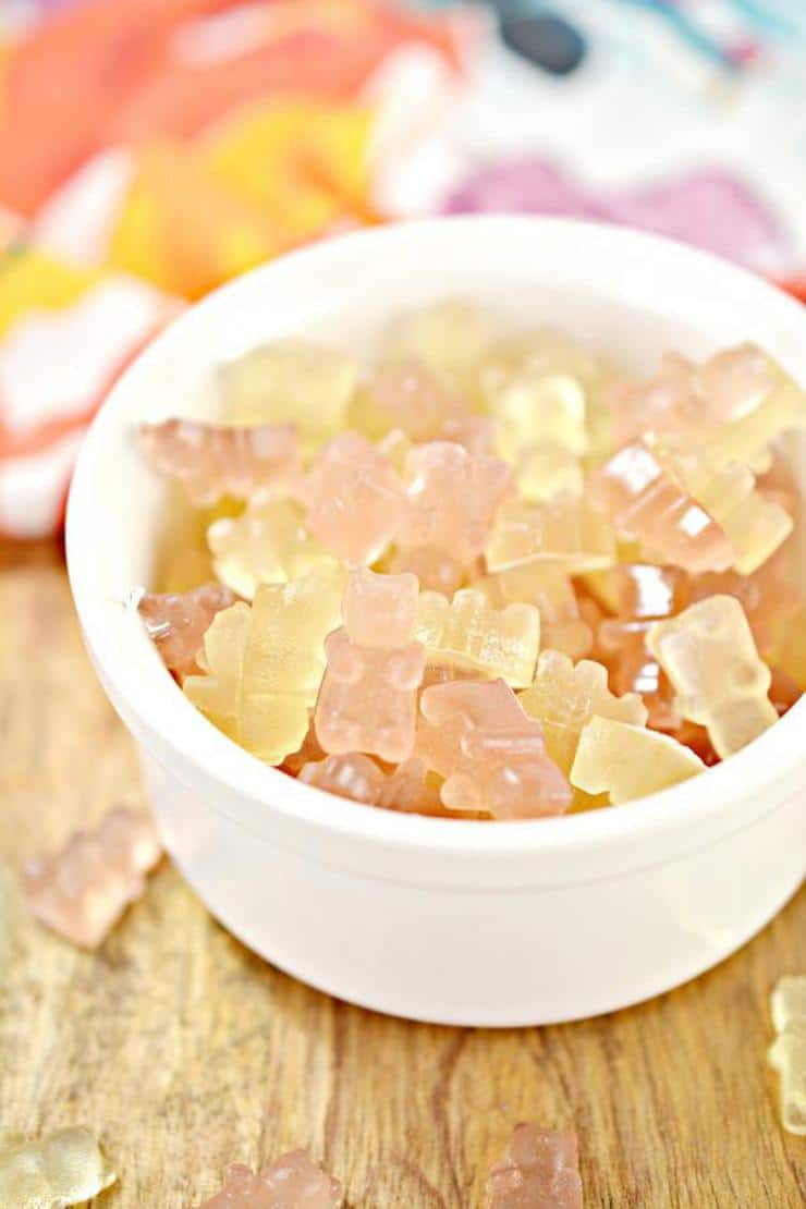 BEST Keto Candy! Low Carb Keto Wine Gummy Bear Candies Idea – Quick & Easy Ketogenic Diet Recipe – Completely Keto Friendly - Gluten Free - Sugar Free