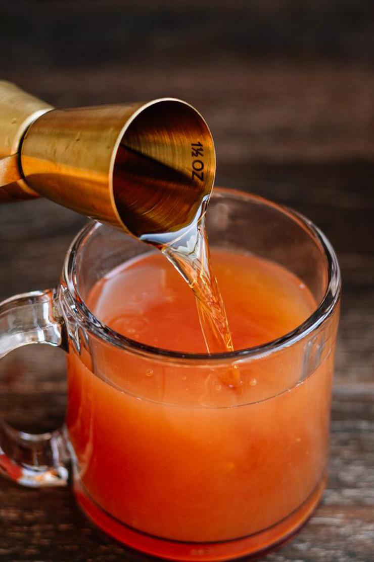 Alcohol Drinks Apple Cider Hot Toddy