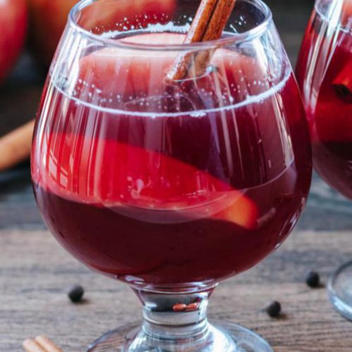 Alcoholic Drinks – BEST Spiked Harvest Punch Recipe – Easy and Simple On The Rocks Boozy Alcohol Drinks