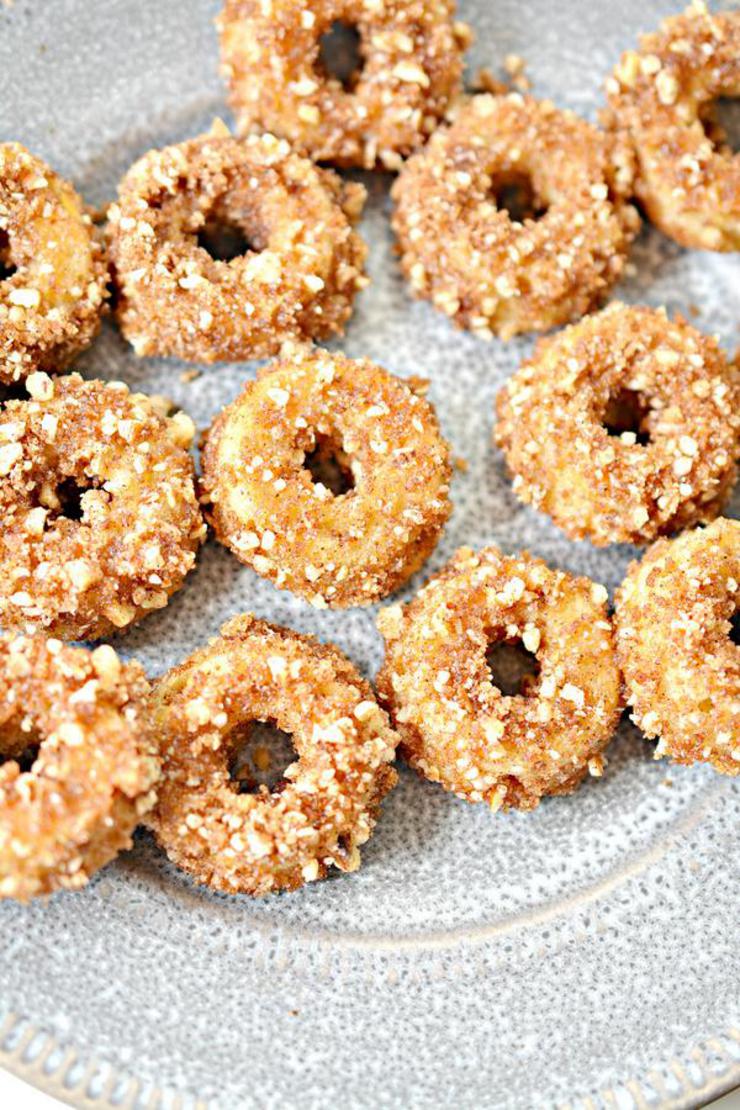 Keto Mini Donuts – Super Yummy Gluten Free Low Carb Copycat Hostess Cinnamon Crunch Mini