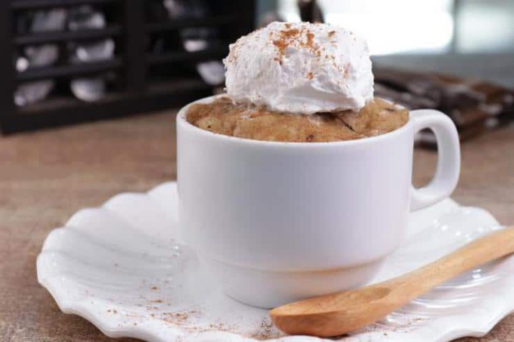 BEST Keto Mug Cakes! Low Carb Microwave Pumpkin Spice Latte In A Mug Idea – Quick & Easy Ketogenic Diet Recipe – Completely Keto Friendly Baking – Gluten Free