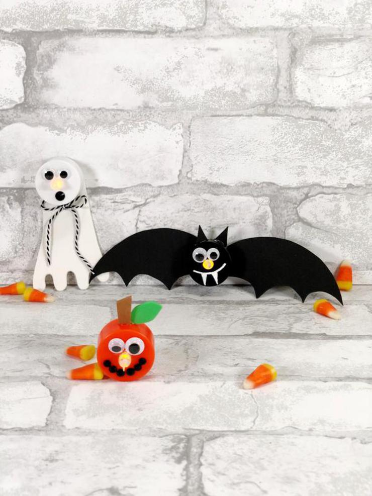 DIY Dollar Store Halloween Decorations – Ideas & Hacks - Cheap & Easy Votive Candles – Indoor – DIY Halloween Crafts – Spooky & Scary Home Decor – Halloween Party