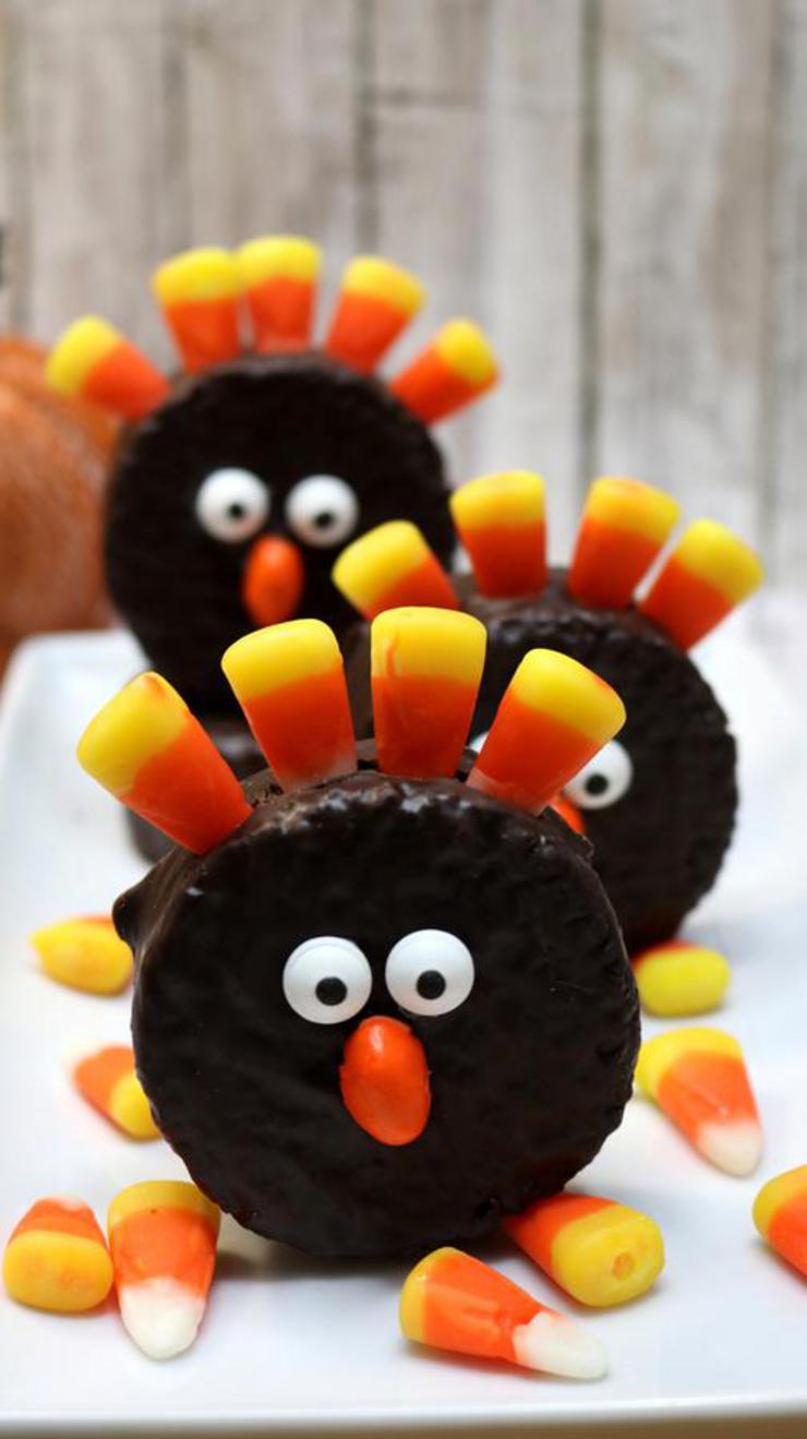 5 Ingredient Chocolate Cake Turkeys - BEST Edible Turkey ...
