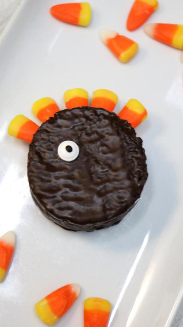 Edible Turkey Crafts Thanksgiving