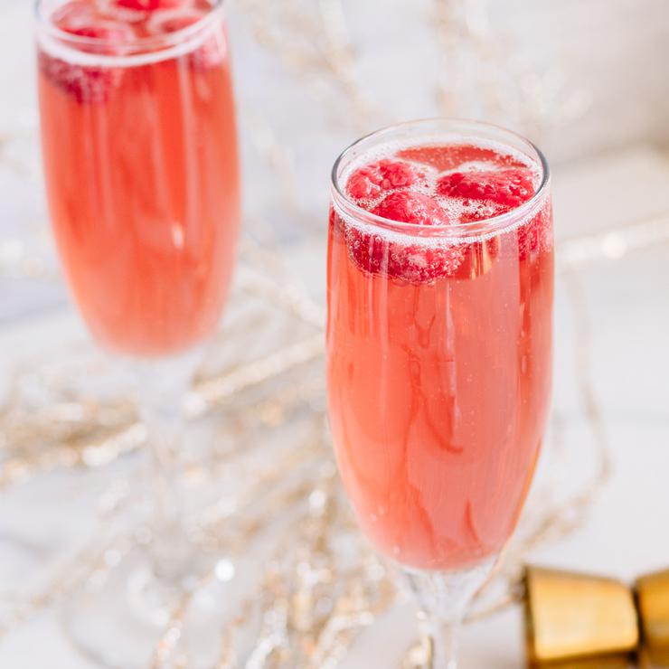 Alcoholic Drinks – BEST Christmas Mimosa Recipe – Easy and Simple New Years Cocktail Drinks