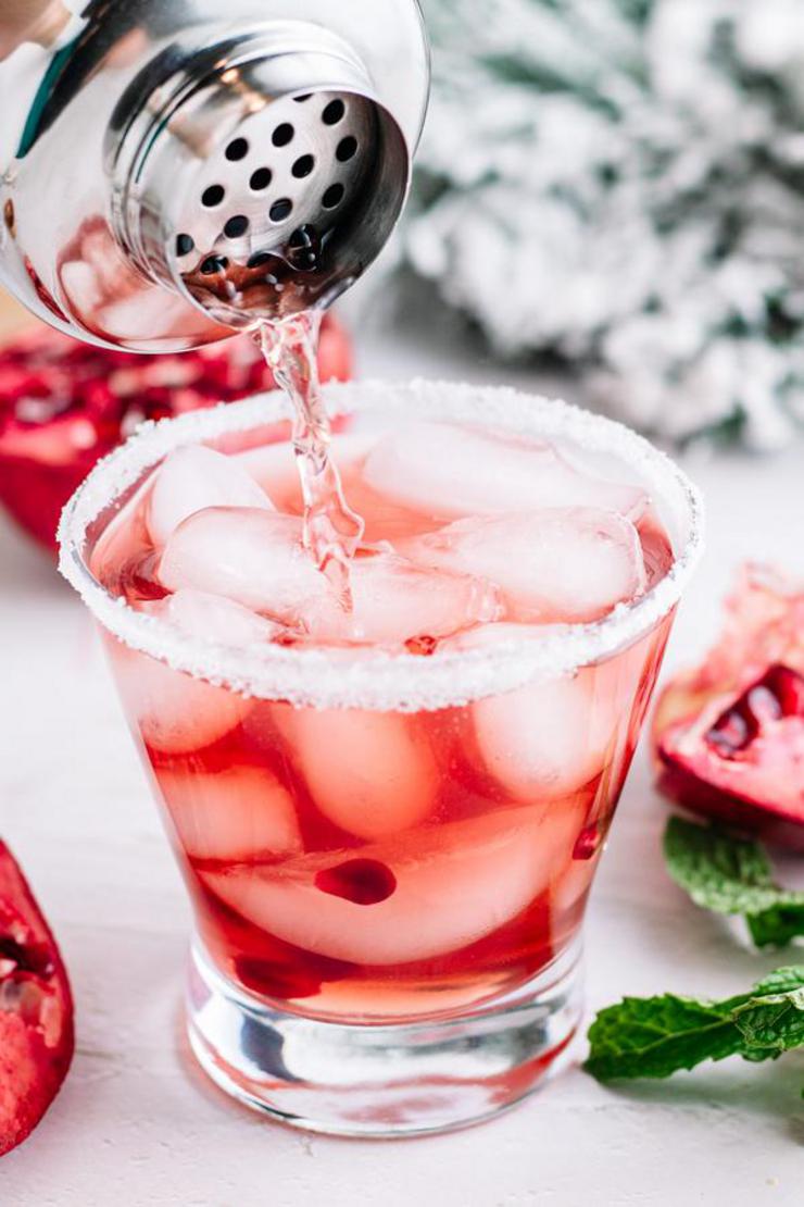Alcohol Drinks Mistletoe Margarita