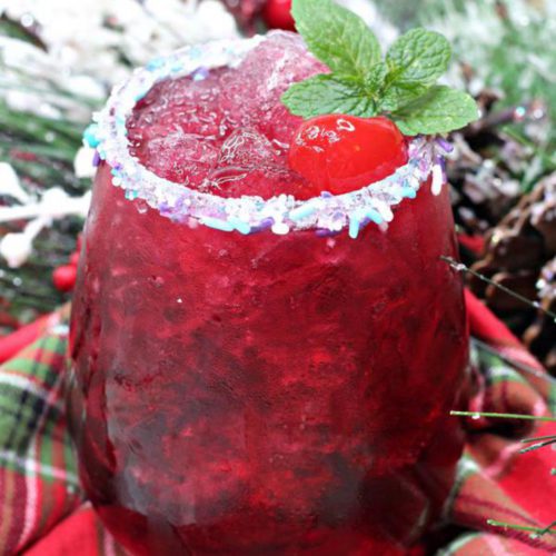 Alcoholic Drinks – BEST Sugar Plum Christmas Recipe – Easy and Simple On The Rocks Alcohol Drinks