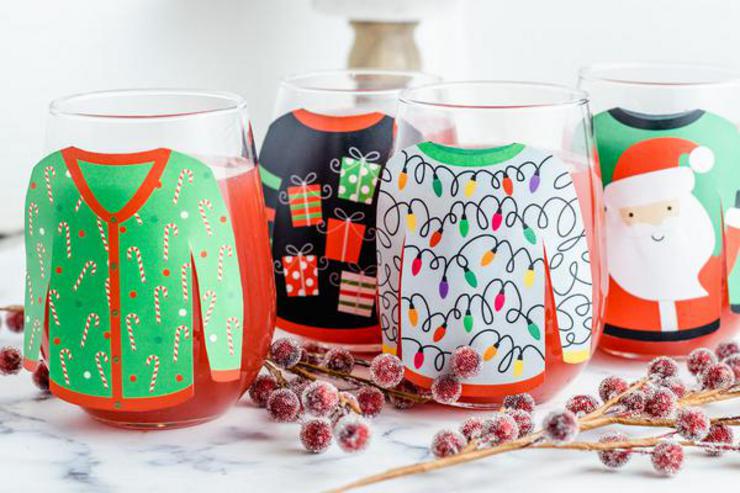 Alcohol Drinks Ugly Christmas Sweater Margarita Punch