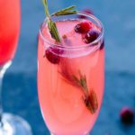 Alcoholic Drinks – BEST vanilla Cranberry Christmas Mimosa Recipe – Easy and Simple New Years Cocktail Drinks