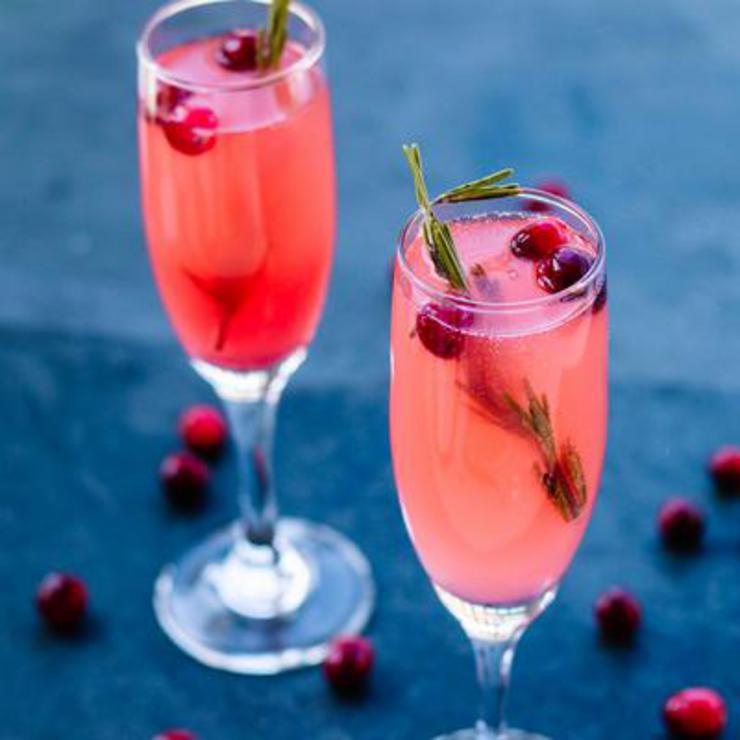 Bygger Komprimere Ferie Alcoholic Drinks – BEST vanilla Cranberry Christmas Mimosa Recipe – Easy  and Simple New Years Cocktail Drinks