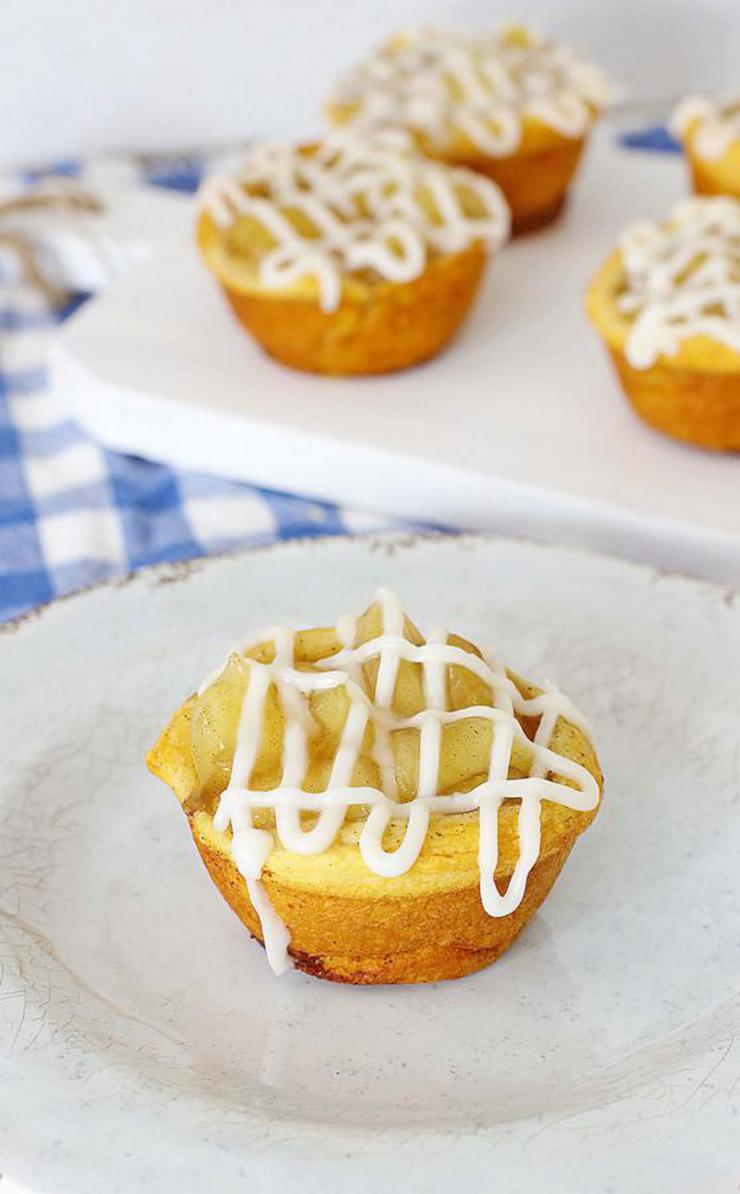 Easy Cinnamon Roll Apple Pie Cups – Best Mini Cinnabon Apple Pie Recipe – {Easy} Recipes – Snacks – Desserts – Breakfast – Quick – Simple