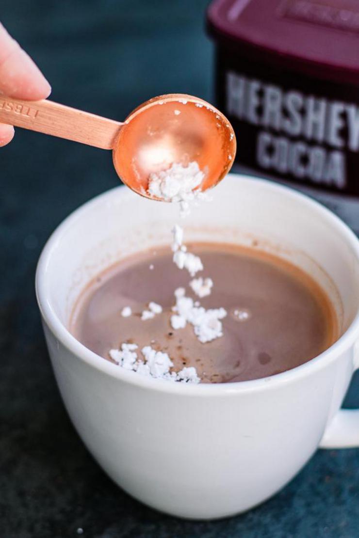 Melted Snowman Hot Chocolate