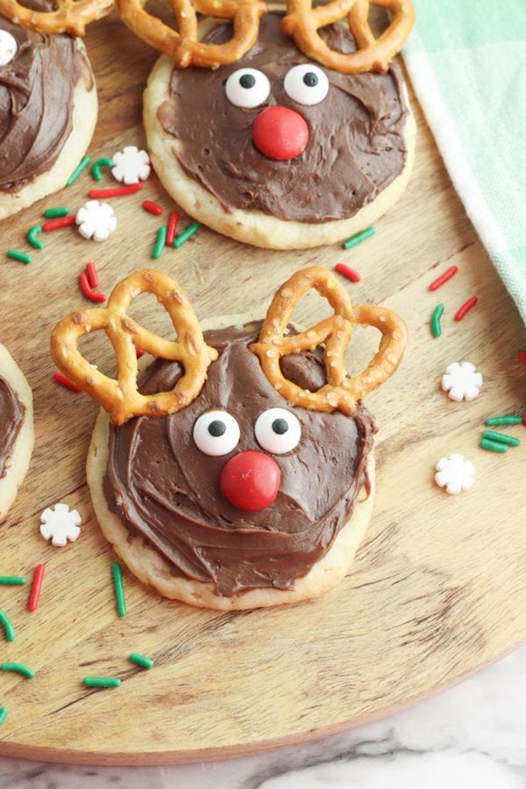 Christmas Cookies – BEST Rudolph The Red Nose Reindeer Cookie Recipe