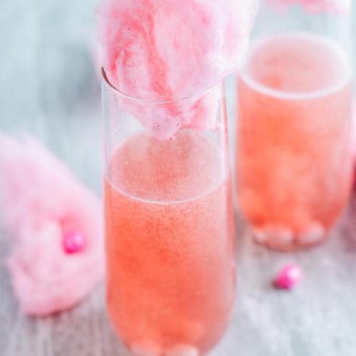 Alcoholic Drinks – BEST Cotton Candy Champagne Cocktail Recipe – Easy and Simple Alcohol Drinks