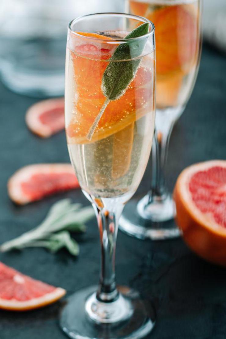 Alcoholic Drinks – BEST Champagne Mimosa Recipe – Easy and Simple Alcoholic Drinks That Won't Make You Bloated