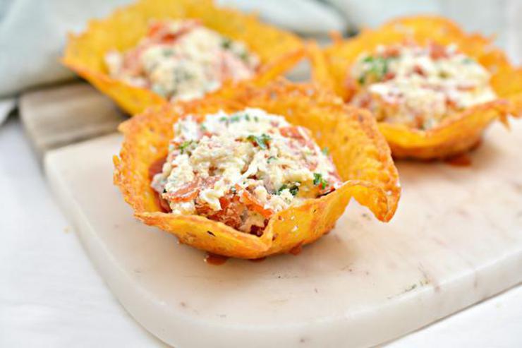 Keto Pepperoni Pizza Cheese Cups