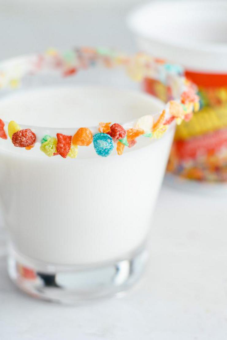 Alcohol Drinks Fruity Pebbles Cocktail