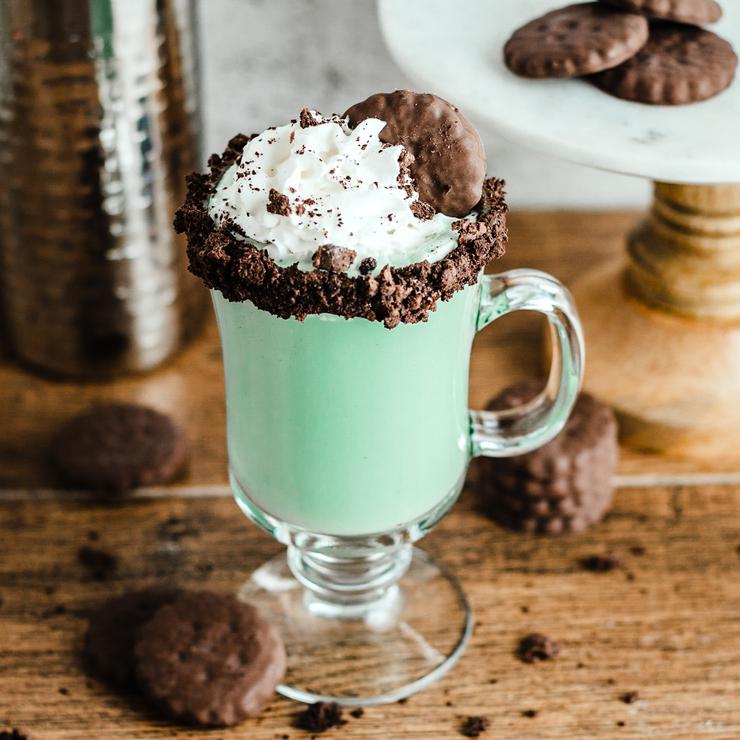 Alcohol Drinks Thin Mint Cookie Cocktail