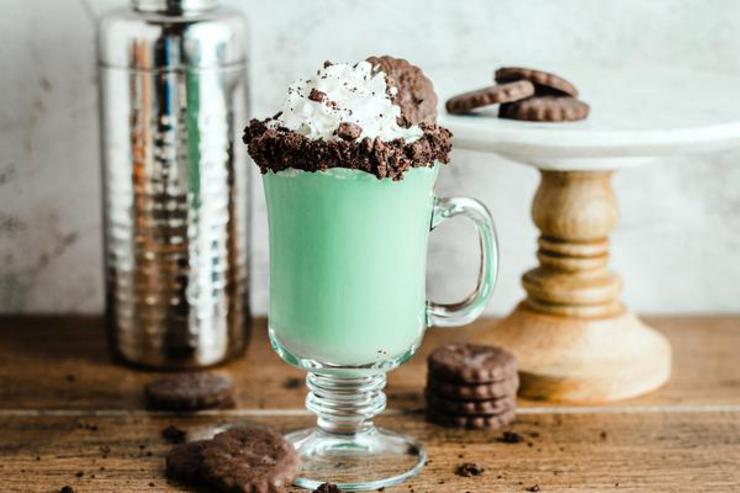 Alcohol Drinks Thin Mint Cookie Cocktail