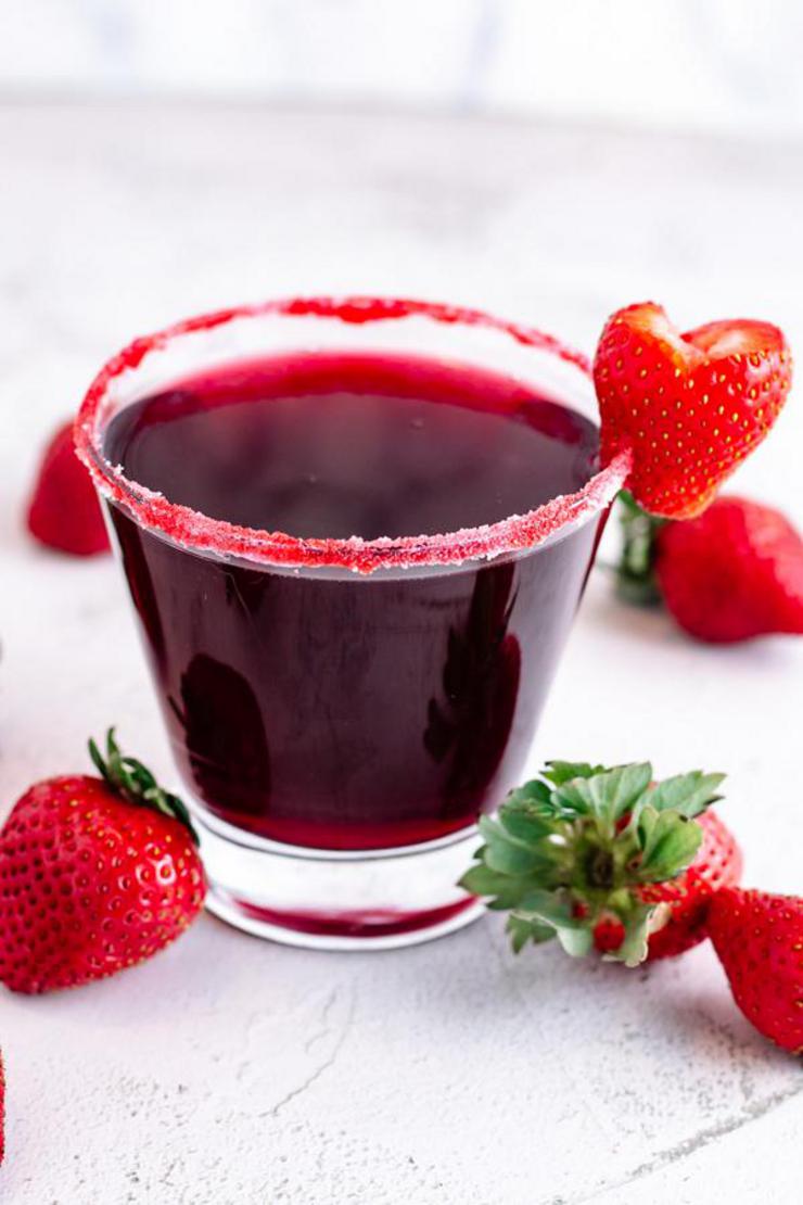 Alcoholic Drinks – BEST Love Heart Margarita Cocktail Recipe – Easy and Simple Alcohol Drinks