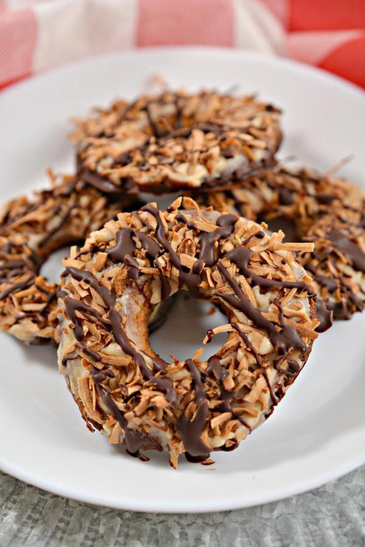 Keto Caramel Delites Cookies - Copycat Girl Scout Cookies