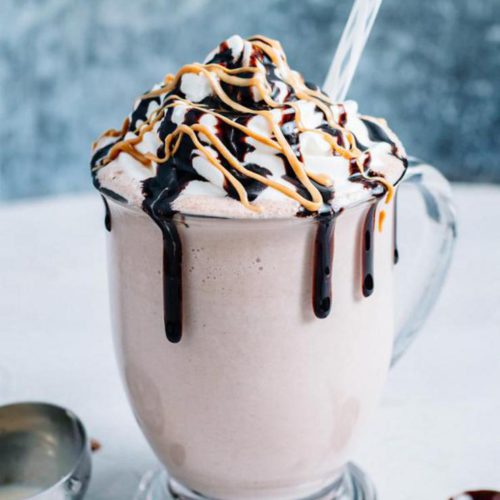 Milkshake – Best Homemade Nutella Milkshake Recipe – {Easy} Snacks – Desserts – Quick – Simple