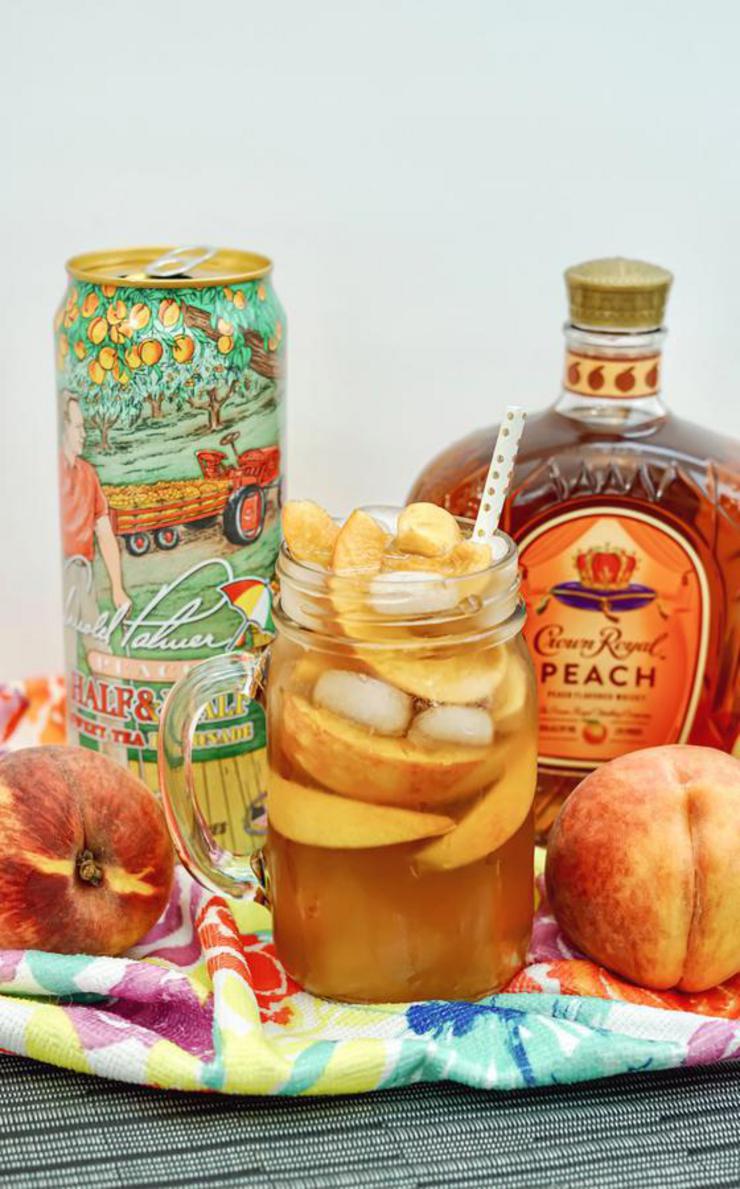 Alcohol Drinks Crown Peach Tea