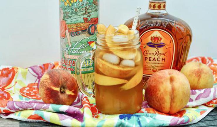 Alcohol Drinks Crown Peach Tea