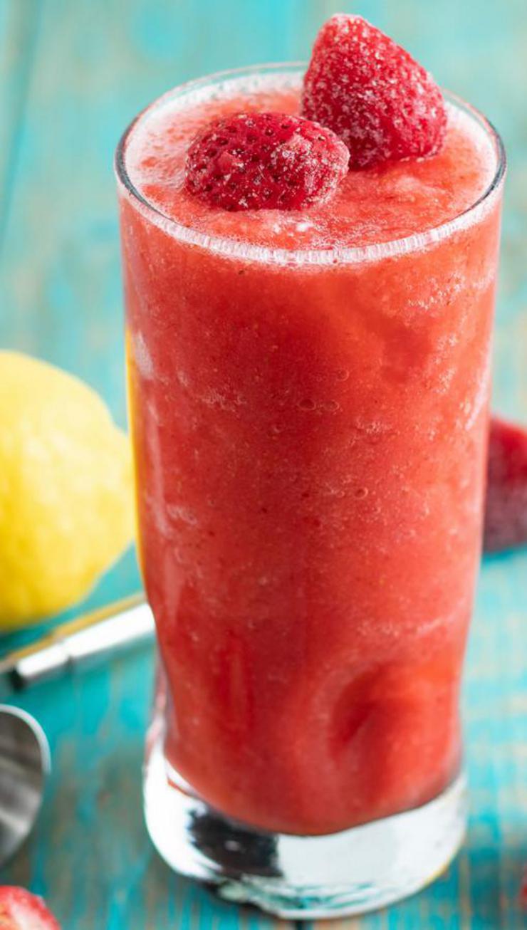Alcohol Drinks Spiked Strawberry Lemonade Icee