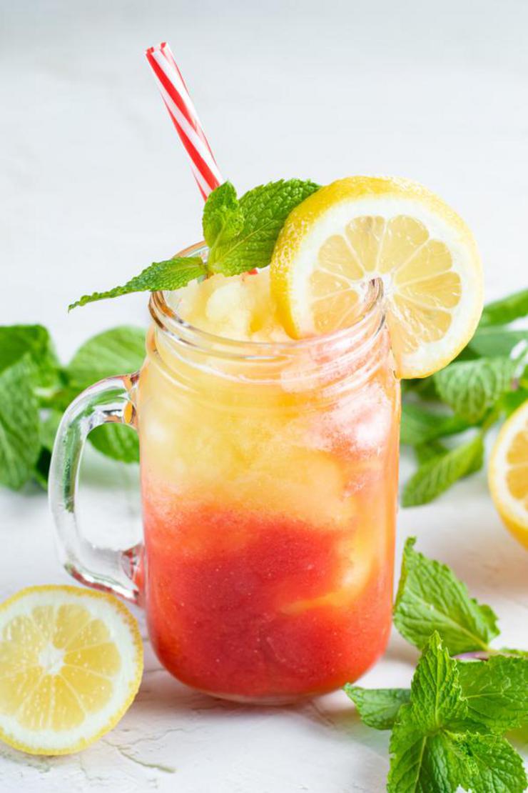 BEST Frozen Strawberry Lemonade Recipe – Kids Party Food – Easy – Cheap Ideas - Simple Drinks