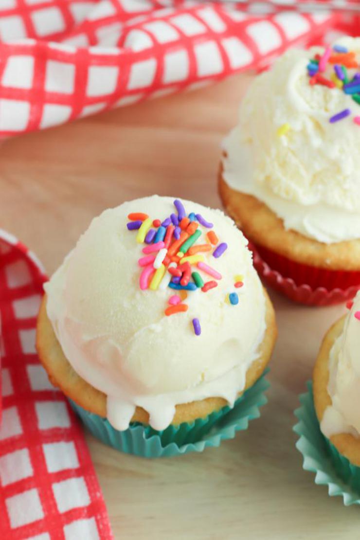 Party Food Ice Cream Cupcakes