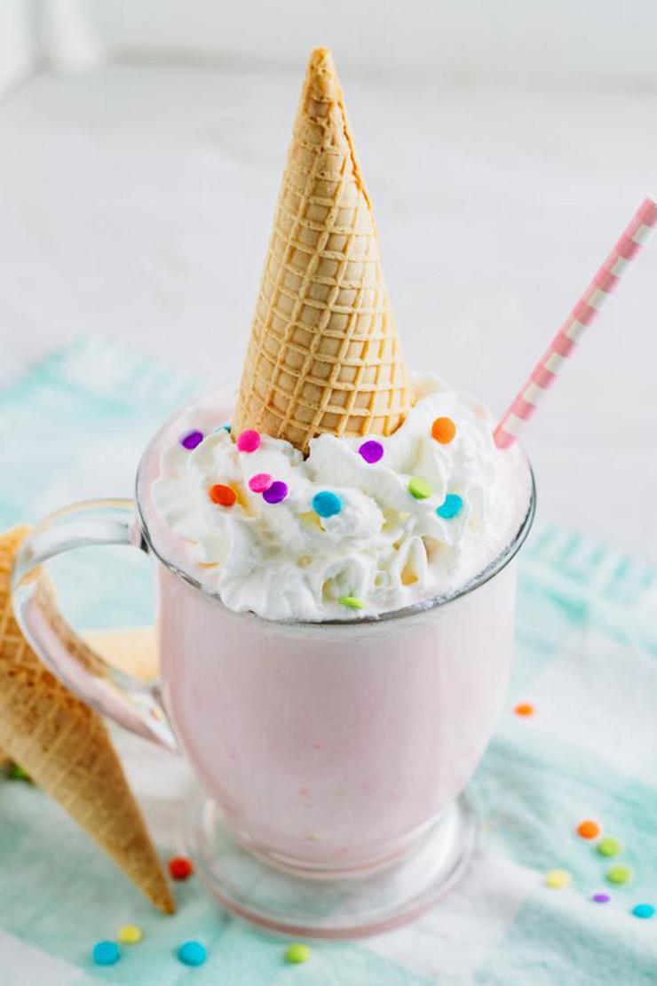 Kids Party Food! BEST Unicorn Milkshake – EASY Unicorn Party Food Ideas – Ice Cream Recipes