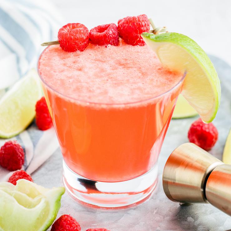 Alcohol Drinks Sparkling Raspberry Margarita