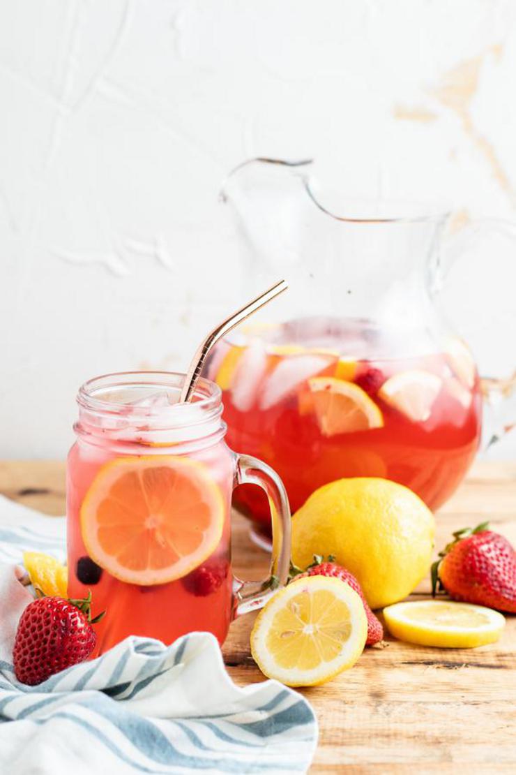 SUMMER PITCHER COCKTAILS WITH VODKA - BEST ALCOHOL MIXED DRINKS