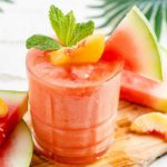 Alcoholic Drinks – BEST Watermelon Peach Daiquiri Recipe – Easy and Simple Blended Cocktail Alcohol Drinks