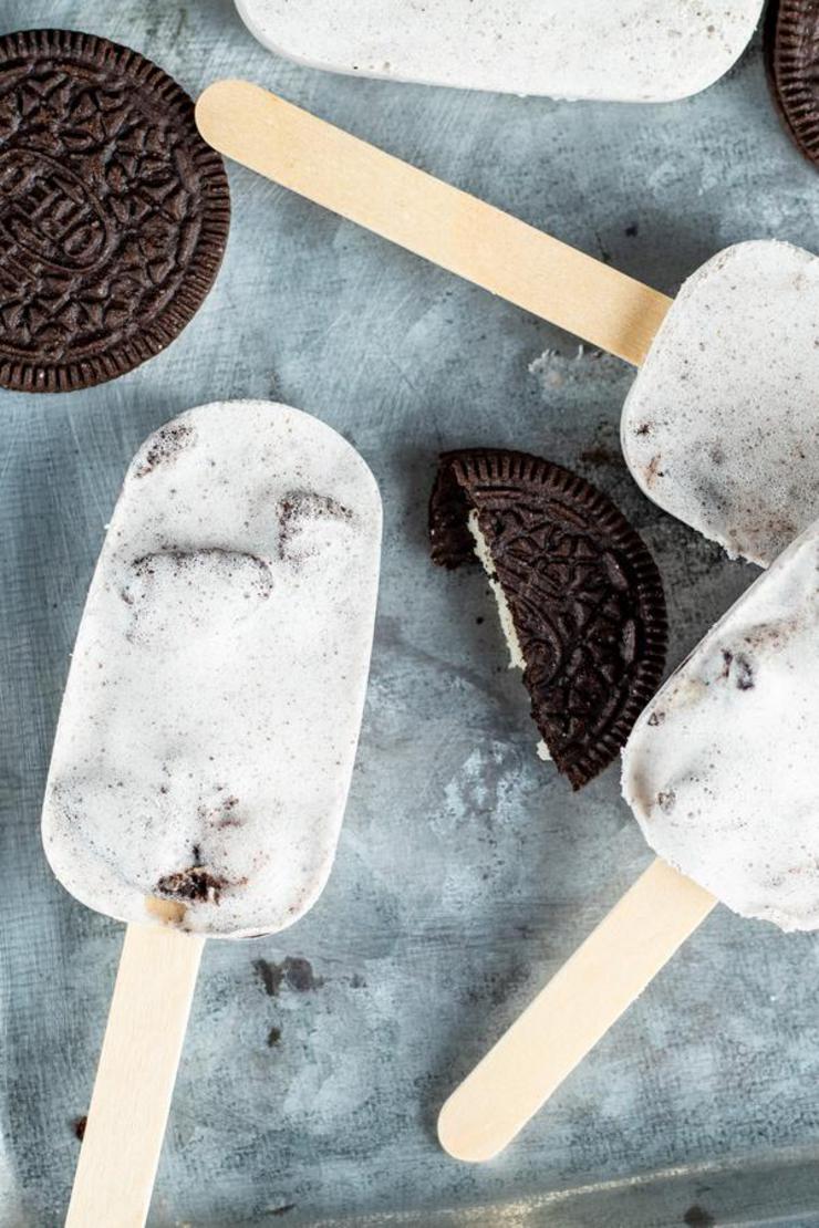 BEST Cookies And Cream Popsicles! EASY Oreo Cookie Recipe – Simple Desserts - Snacks – Kids Parties