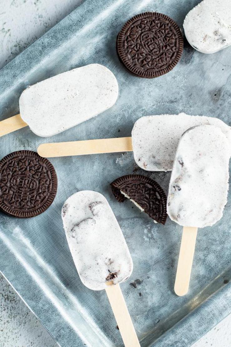 Cookies And Cream Popsicles