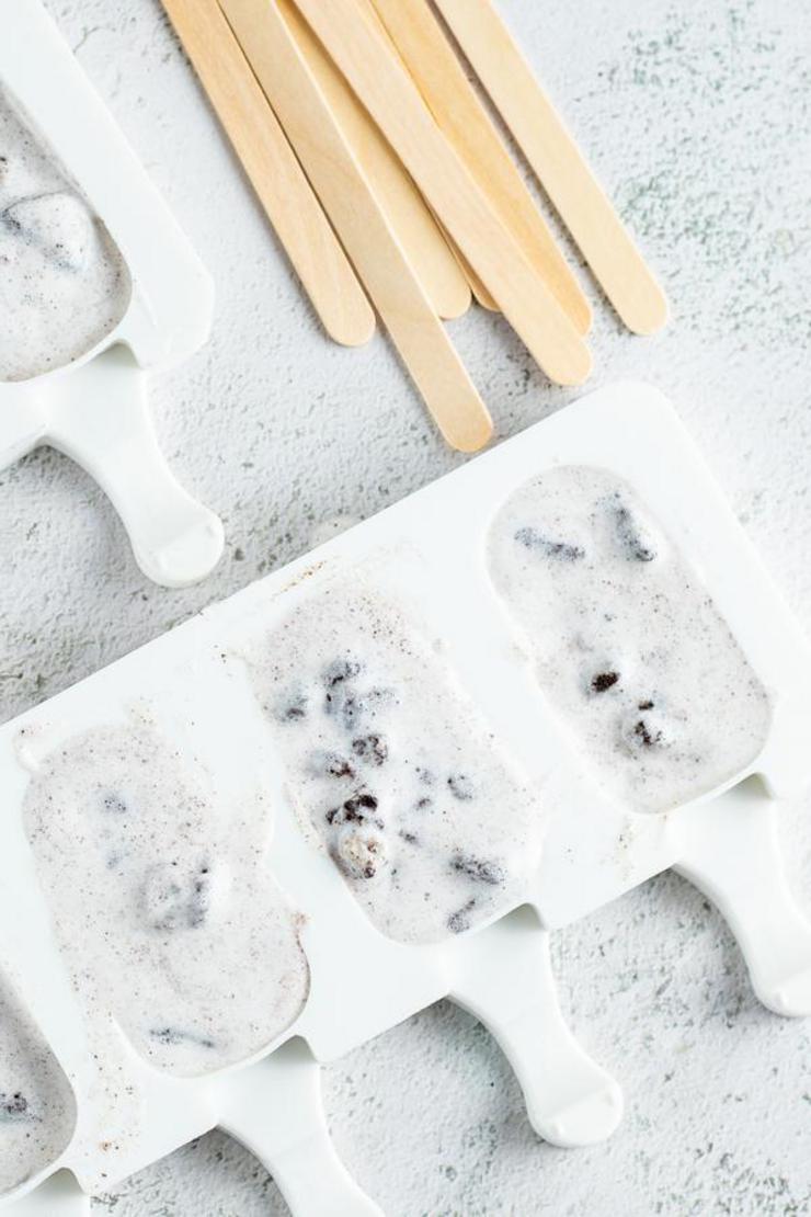 Cookies And Cream Popsicles