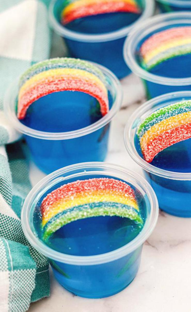 Vodka Rainbow Jello Shots! How To Make Jello Shots – EASY & BEST Vodka ...